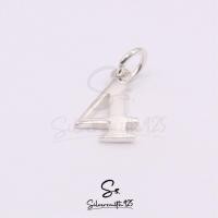 ราคา จี้ตัวเลข 0 9 เงินแท้ 92 5 สำหรับสร้อยคอ สร้อยข้อมือ จี้เงินแท้ (18403193640)