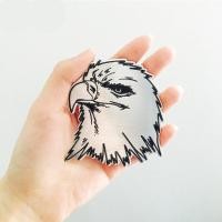 ราคา สติ๊กเกอร์ติดโลโก้รถ ลายสัตว์เหยี่ยว เสือ สิงโต เสือ สุดเท่ 3D อัลลอย สำหรับรถยนต์ พร้อมส่ง (19643689900)