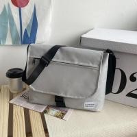 ราคา กระเป๋าสะพายข้าง กระเป๋าผ้า สไตล์เกาหลี แฟชั่นมา จุของได้เยอะ สไตล์เกาหลี เรียบง่าย มีซิป (21450746945)