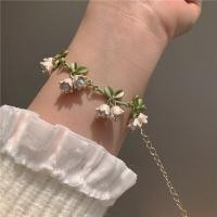 ราคา Lovely girls house Simple White Lily ดอกไม้ไข่มุกชุดเครื่องประดับสำหรับผู้หญิง Lily Of The Valley Vintage Dangle ต่างหูสร้อยคอสร้อยข้อมือ Accessories (16797700582)