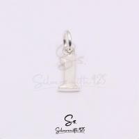 ราคา จี้ตัวเลข 0 9 เงินแท้ 92 5 สำหรับสร้อยคอ สร้อยข้อมือ จี้เงินแท้ (18403193637)