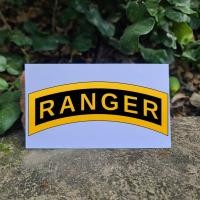ราคา ลด50 ของแท้ สติกเกอร์ AIRBORNE RANGER ขนาด 5 10 cm น่านลายพราง เป็นพลาสติกทึบ สำหรับติดรถยนต์ มอเตอร์ไซด์ กระจก วัสดุเนื้อแข็งผิวเรียบ (18363911220)