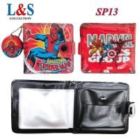 ราคา กระเป๋าสตางต์ใส่เหรียญลายการ์ตูนเท่ห์ๆ แบบ 2 พับ (21567367576)