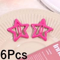 ราคา Lovely girls house 6Pcs ที่หนีบผมหน้าม้าหน้าผากกิ๊บหนีบผมรูปดาวหลากสีกิ๊บหนีบผมหน้าม้าอุปกรณ์เสริมสำหรับเส้นผม (21134203896)