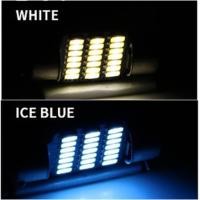 ราคา ไฟเพดานรถยนต์ LED 21 ดวง สีขาวไอร์บูล 2หลอด สีขาวไอร์บูล DC12V (19460969600)
