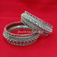 ราคา กำไลข้อมือ สีเงินรมดำ เครื่องประดับล้านนา ราคาต่อ 1 วง มีหลายลายให้เลือก (14366333551)