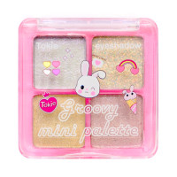 ราคา Tokie Eyeshadow Groovy Mini Palette Eyeshadow โทกี้ กรูวี่ มินิพาเลท อายแชโดว์ 6 กรัม มี 6 สี พาเลทตาน้องกระต่าย (19940417065)