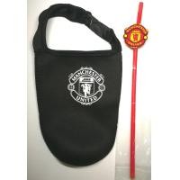 ราคา ถุงหิ้วแก้วเยติพร้อมหลอดลายแมนยู Manchester united สีดำ ถุงแก้ว เยติ ขนาด 30ออนซ์ (1811310230)