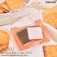 ราคา Sivanna Color Highlight Contouring Palette ไฮไลท์ คอนทัวร์ HF629 (20526050272)