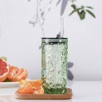 ราคา แก้วน้ำสไตล์วินเทจ ily แก้วน้ำมีฝาปิดพร้อมหลอด แก้วน้ำของขวัญ 300ml (21412342641)