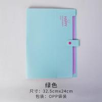 ราคา แฟ้มพาสเทล6ช่อง12ช่อง แฟ้มใส่เอกสาร แฟ้มใส่ของจุกๆ (16939648663)