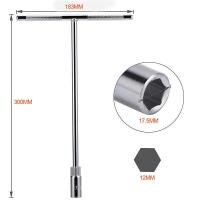 ราคา ประแจบล็อกตัวT ประแจตัวที ด้ามบล็อกตัว T คอยาว 6เหลี่ยม ตัวที เบอร์ 8 10 12 13 14 ประแจบล็อกตัวที ด้ามขันตัวที ด้ามบล็อคตัวที บล็อคตัว T (21510901475)