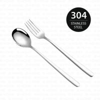 ราคา ช้อนส้อม ช้อนส้อมแบบหนา ช้อนเกาหลี B HOME ช้อนซ่อมเกาหลี ช้อนซ้อมคู่ spoon and fork เกาหลี แบบ ยาว สแตนเลส ชุดช้อน ส้อม 1 คู่ ช้อนส้อมเกาหลี ชุดช้อนส้อม KC SPF (21718989870)