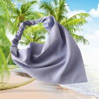 ราคา ผ้าคลุมศีรษะสตรี ผ้าพันคอสามเหลี่ยม แถบคาดศีรษะ หลวมผ้าพันคอหัว สีทึบ ชีฟอง ยุโรปและอเมริกัน หญิง เรียบง่าย อเนกประสงค์ผ้าโพกศีรษะ (21306540685)