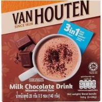 ราคา SALE Van Houten Milk Chocolate Drink แวน ฮูเต็น มิลค์ ช็อกโกแลต ดริ้งค์ เครื่องดื่มช็อกโกแลตสำเร็จรูป 140 กรัม (14908136939)