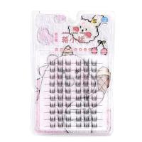 ราคา Pure Desire Cat Elf ขนตาปลอม 10 แถวหูแมวแมวหู Newbies ใช้งานง่ายธรรมชาติ Cat Elf ขนตา (21670281434)