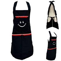 ราคา กันเปื้อนยิ้มมี5กระเป๋า Apron Smile ผ้ากันเปื้อนผู้ชาย ผ้ากันเปื้อนผู้หญิง (2460462053)