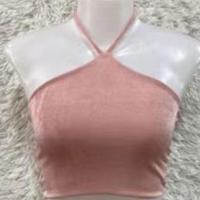 ราคา เสื้อสายฝอ 2สายไขว้คอ สายคาเฟ่ต้องไม่พลาด คอไขว้หน้าเซ็กซี่ เสื้อยืดครอป เสื้อครอปเอวลอย ครอปเอวลอย (21308178398)