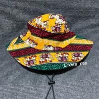 ราคา หมวกแฟชั่น บักเก็ตมีสาย กันแดด (21502360261)