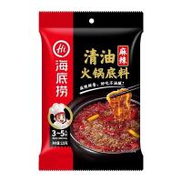 ราคา ซุปหมาล่าสำเร็จรูป พริกหมาล่า น้ำมันใส Haidilao ขนาด 220g 海底捞清油火锅底料 ChinaGoods (21486510897)