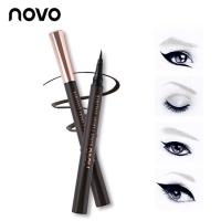 ราคา อายไลน์เนอร์ NOVO Eyeliner หัวพู่กัน สีดำสนิท หัวเรียกเล็กเขียนง่าย Novo Black Fluent Eyeline 5188 (21512010757)