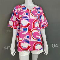 ราคา เสื้อผ้าไหมอิตาลี เสื้ออก 42 44 นิ้ว เสื้อผู้หญิง เสื้อแขนตุ๊กตา เสื้อคอวี เสื้อสาวอวบ เสื้อแขนพอง (21661373087)