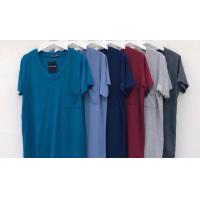 ราคา เสื้อเรย่อนคอวี กระเป๋าหน้า ผ้าเรย่อน เสื้อยืดเรย่อนคอวี เสื้อแขนสั้นเรย่อน เสื้อยืดคอวี เสื้อแฟชั่นผญ2022 Free size เสื้อสีแดง (9170788307)