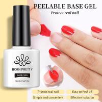 ราคา BORN PRETTY Peelable Base Gel 7ML Base Coat Super Top Coat เคลือบด้านด้านบน (18590928883)