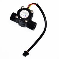 ราคา YF S201 DC 5 18V Water Flowmeter Hall Flow Sensor 1 75MPa น้ำควบคุมของเหลว Flowmeter Hall Flow Sensor (20957037900)