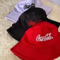 ราคา หมวกบักเก็ต ปักลาย pepsi coke มีสายรัดคางปรับขนาดได้ พร้อมส่ง (20498508136)