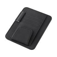 ราคา KSC ที่เก็บบัตร ที่ใส่เงิน ที่เก็บแว่น และอื่น ๆ ติดกับที่บังแดดในรถยนต์ สีดำ (21557325778)