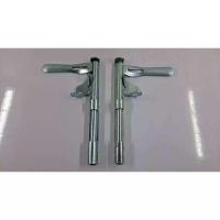 ราคา W ZSHOO กลอนประตู กลอนประตูเหล็ก กลอนประตูรั้ว กลอนลงดิน 6นิ้ว 10นิ้ว 17นิ้ว สีเงิน ซ้าย ขวา (21508604497)