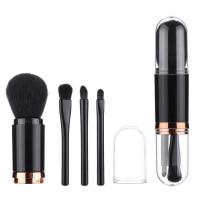 ราคา แปรงแต่งหน้า 4 In 1 ชุดแปรงแต่งหน้า ในด้ามเดียว Makeup Brush ขนแปรงนุ่ม แปรงแต่งหน้าแบบยืดหดได้ แปรงแป้งฝุ่น แปรงปัดแก้ม แปรงรองพื้นคอนซีลเลอร์ แปรงอายแชโดว์ พกพาง่ายใช้สะดวก (21544009061)