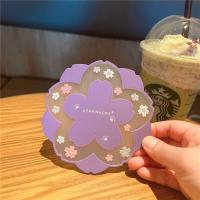 ราคา แผ่นรองแผ่นรองแก้วกาแฟ Starbucks แผ่นรองกันลื่นลายการ์ตูนซิลิโคนนางเงือกน่ารักฉนวนกันความร้อนสีลูกอมเชอร์รี่สุดสร้างสรรค์ (20008952315)