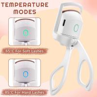 ราคา USB Eyelash Curler 3 โหมดอุณหภูมิ Heated Curler ผูก Roller Eyelash Curler Curl ไฟฟ้า Eyelash Curler ดัดผมธรรมชาติ เรียบง่ายและใช้งานง่าย (21686611866)