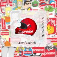 ราคา พร้อมส่ง New Sup Supreme sticker สติกเกอร์กันน้ำรูปแบบที่แตกต่างกัน 50 ชิ้น dragon ball one piece NARUTO (21389809867)