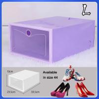 ราคา กล่องรองเท้าใส กล่องใส่รองเท้า พับได้ ตู้รองเท้า outdoor ตู้ชั้นเก็บรองเท้า ตู้เก็บรองเท้า กล่องเก็บรองเท้า พลาสติก ชั้นใส่รองเท้า ที่เก็บรองเท้า (21525938476)