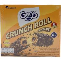 ราคา GERY เจอรี่ ครันช์โรล เวเฟอร์โรลสอดไส้ช็อกโกแลตเคลือบ 23 กรัม x 12 ชิ้น (20543685002)