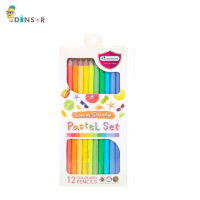 ราคา Masterart สีไม้สีพาสเทล ดินสอสีไม้ สีไม้มาสเตอร์อาร์ต สีไม้พาสเทล 12 สี (20294333811)