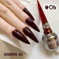 ราคา MXBON สีทาเล็บ สีโทนแดง แดงไวน์ ของแท้100 (21716294073)