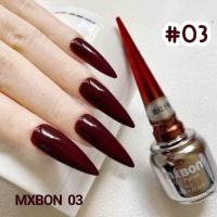 ราคา MXBON สีทาเล็บ สีโทนแดง แดงไวน์ ของแท้100 (21716294070)