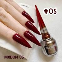 ราคา MXBON สีทาเล็บ สีโทนแดง แดงไวน์ ของแท้100 (21716294072)