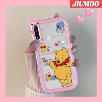 ราคา เคส JIUMOO สำหรับ OPPO A31 2020เคส A8ลายการ์ตูนวินนี่ช้อนส้อมมีดหมีพูห์สีสันสดใสเคสเลนส์กล้องถ่ายรูปแบบนิ่มสัตว์ประหลาดน้อยน่ารักเคสป้องกันกันกระแทกแบบใสง่าย (20954119976)