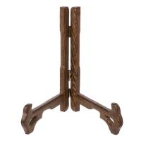 ราคา QTWIX ขาตั้งรูปภาพไม้3 7นิ้วขาตั้งกรอบรูปชั้นวางที่ยึดจาน (19868811740)