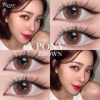 ราคา คอนแทคเลนส์ แฟชั่น สายตาปกติ 0 00 cream dreamma pony ชนิดนิ่ม รายเดือนแถมตลับลายฮ็อตฮิตลายขายดี (21612556749)