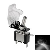 ราคา สวิตช์ saklar TOGGLE LED 12V 20A 1ชิ้นฝาครอบไฟ LED สำหรับรถยนต์พร้อมฝาครอบป้องกันสวิตช์ควบคุมการเปิด ปิด5 (21431252890)