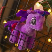 ราคา 25 ซม My Little Pony ของเล่นตุ๊กตายูนิคอร์น สีรุ้ง น่ารัก การ์ตูนอะนิเมะ ยัดไส้สัตว์ ทไวไลท์ ประกาย ขี่ม้า โมเดล ตุ๊กตา ของเล่น ของขวัญเด็ก (20663019196)