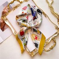 ราคา 70ซม ผ้าพันคอสี่เหลี่ยมผ้าไหมผ้าซาตินสำหรับผู้หญิงผ้าพันคอพิมพ์ลายผ้าคาดศีรษะแฟชั่นสำหรับผู้หญิงผมผ้าคลุมไหล่สตรีฮิญาบ (21170730665)
