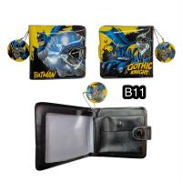 ราคา กระเป๋าสตางค์เด็ก 2 พับ ลายการ์ตูนลิขสิทธิ์ Kids Wallet Spiderman Avenger Batman Car (17288899029)