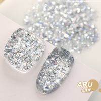 ราคา สีเจล สีทาเล็บ งานกากเพชร คัดเกรด สวยๆ ARU SET แบรนด์ AS (19354273521)